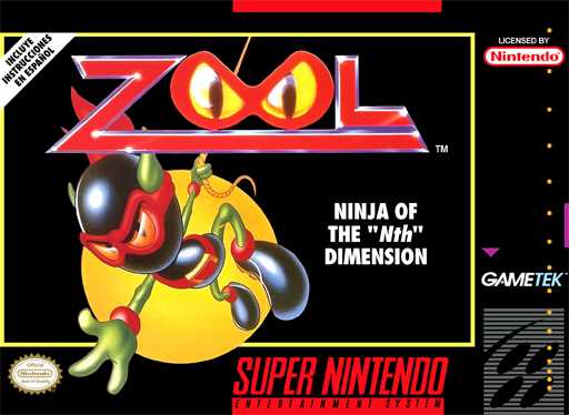 Zool - Ninja of the Nth Dimension  Snes